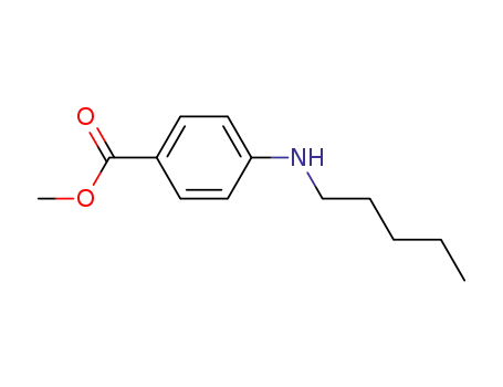 Benzoic acid, 4-(pentylamino)-, methyl ester