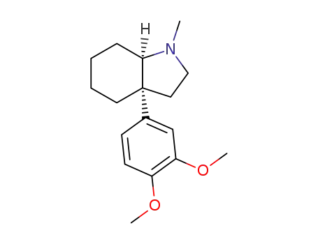(3aS<sup>*</sup>,7aS<sup>*</sup>)-3a-(3,4-dimethoxyphenyl)-1-methyloctahydroindole