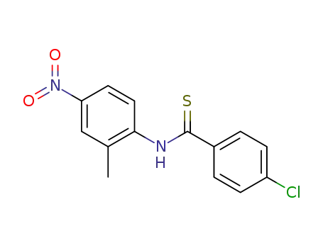 4-chloro-N-(2-methyl-4-nitrophenyl)thiobenzamide