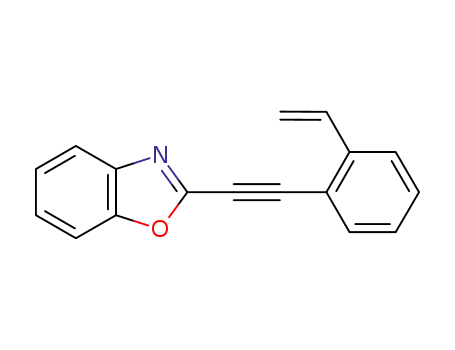 2-[(2-vinylphenyl)ethynyl]benzoxazole