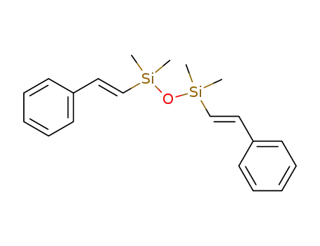 trans,trans-1,7-diphenyl-3,3,5,5-tetramethyl-3,5-disila-4-oxahepta-1,6-diene