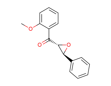 Molecular Structure of 61840-95-7 (Methanone, (2-methoxyphenyl)[(2R,3S)-3-phenyloxiranyl]-)
