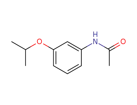 Molecular Structure of 256425-12-4 (N-(3-isopropoxyphenyl)acetamide)