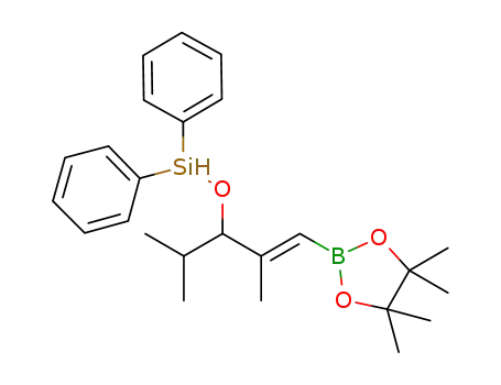 (E)-2,4-dimethyl-1-(4,4,5,5-tetramethyl-1,3,2-dioxaborolan-2-yl)-3-(diphenylsilyloxy)pent-1-ene
