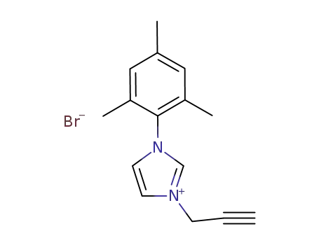 1-mesityl-3-(prop-2-yn-1-yl)-1H-imidazol-3-ium bromide