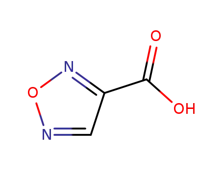 Molecular Structure of 88598-08-7 (1,2,5-OXADIAZOLE-3-CARBOXYLIC ACID)