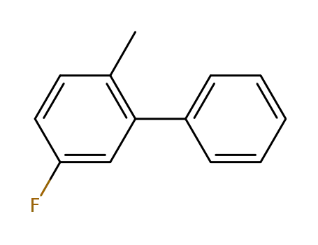 Molecular Structure of 939771-54-7 (3-fluoro-6-methylbiphenyl)