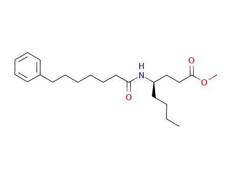 (R)-methyl 4-(7-phenylheptanamido)octanoate