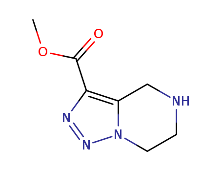 Methyl 4,5,6,7-tetrahydro[1,2,3]triazolo[1,5-a]pyrazine-3-carboxy late