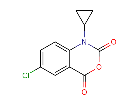 6-chloro-1-cyclopropyl-1H-benzo[d][1,3]oxazine-2,4-dione