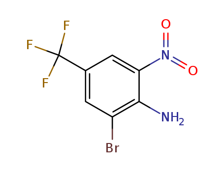 4-Amino-3-bromo-5-nitrobenzotrifluoride[2-Bromo-6-nitro-4-(trifluoromethyl)aniline]