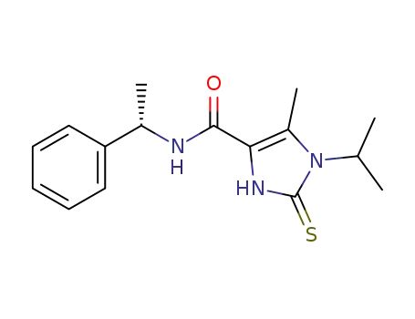 (S)-N-(1-phenylethyl)-1,3-dihydro-1-isopropyl-5-methyl-2-thioxoimidazole-4-carboxamide