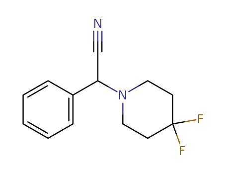 2-(4,4-디플루오로피페리딘-1-일)-2-페닐아세토니트릴