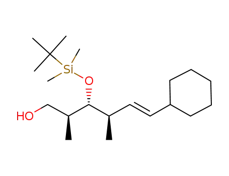 (2S,3R,4R,E)-3-(tert-butyldimethylsilyloxy)-6-cyclohexyl-2,4-dimethylhex-5-en-1-ol