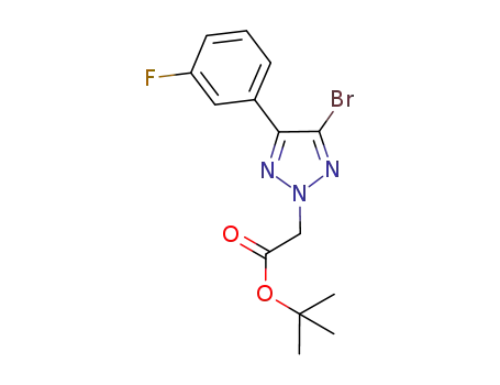 C<sub>14</sub>H<sub>15</sub>BrFN<sub>3</sub>O<sub>2</sub>