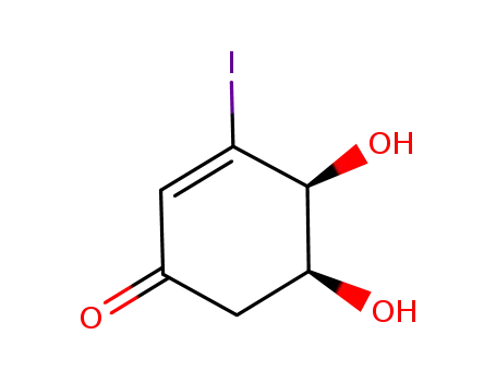 (4R,5S)-4,5-dihydroxy-3-iodocyclohex-2-enone