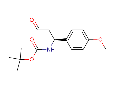 (S)-3-tert-butoxycarbonylamino-3-(4-methoxyphenyl)-1-oxopropane