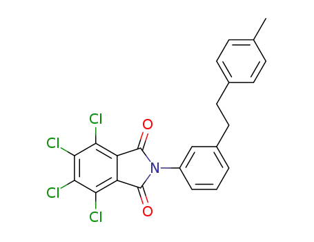 4,5,6,7-tetrachloro-N-{3-[2-(4-methylphenyl)ethyl]phenyl}phthalimide