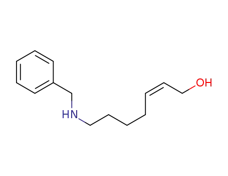 (Z)-6-(N-benzylamino)-2-heptenol