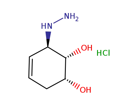 (1R,2S,3R)-3-hydrazinylcyclohex-4-ene-1,2-diol hydrochloride