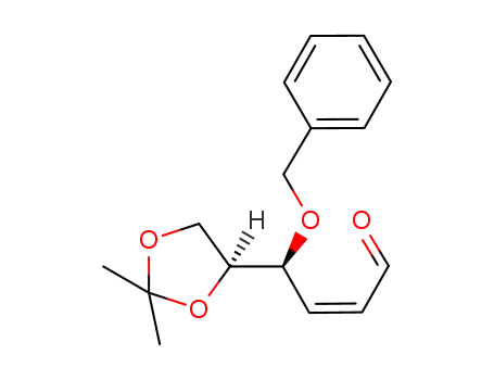(4S,Z)-4-(benzyloxy)-4-((S)-2,2-dimethyl-1,3-dioxolan-4-yl)but-2-enal