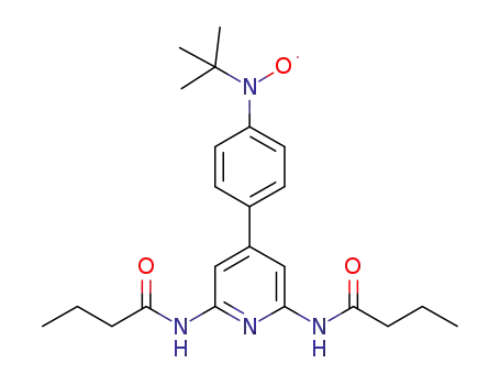 4-(4'-[N-tert-butyl-N-hydroxylaminoxyl])-2,6-di-n-butyrylaminopyridine