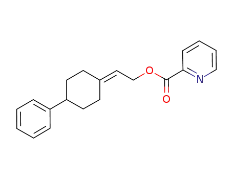 Molecular Structure of 1240401-98-2 (2-(4-phenylcyclohexylidene)ethyl picolinate)