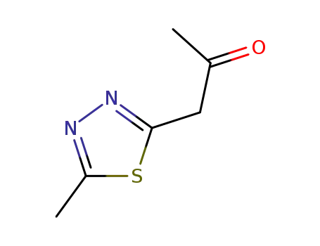 2-Propanone,  1-(5-methyl-1,3,4-thiadiazol-2-yl)-