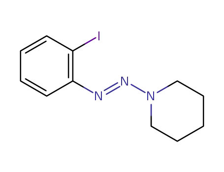 1-(2-iodophenyl)-2-(piperidin-1-yl)diazene