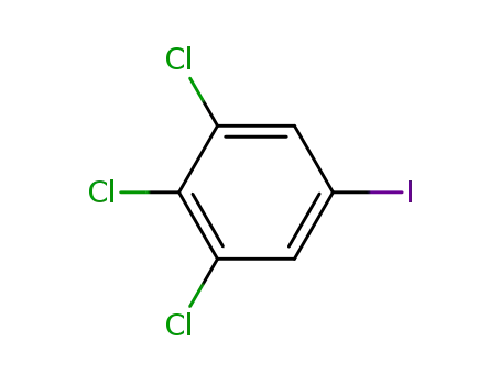 Molecular Structure of 64634-61-3 (1,2,3-trichloro-5-iodobenzene)