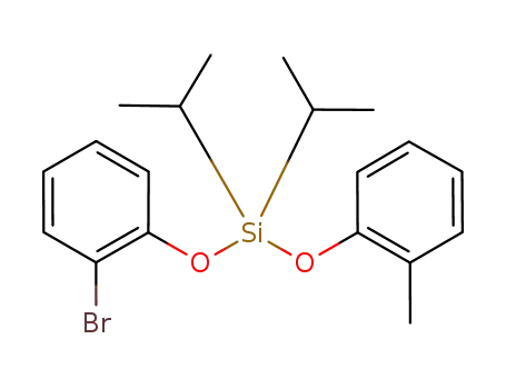 Molecular Structure of 1227735-28-5 (C<sub>19</sub>H<sub>25</sub>BrO<sub>2</sub>Si)