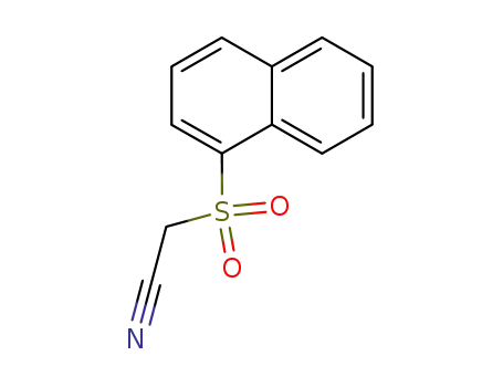 2-(naphthalene-1-ylsulfonyl)acetonitrile
