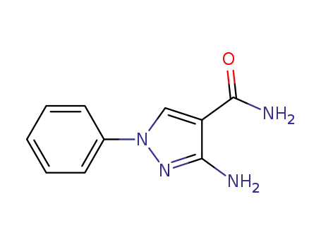 1H-Pyrazole-4-carboxamide, 3-amino-1-phenyl-