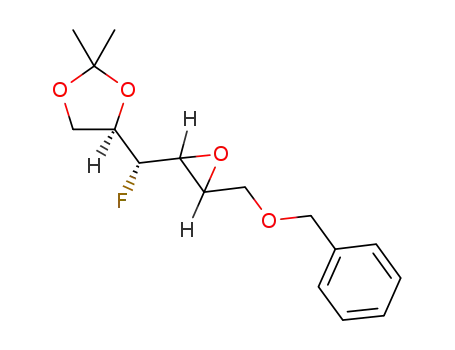 (R)-4-((R)-(3-(benzyloxymethyl)oxiran-2-yl)fluoromethyl)-2,2-dimethyl-1,3-dioxolane