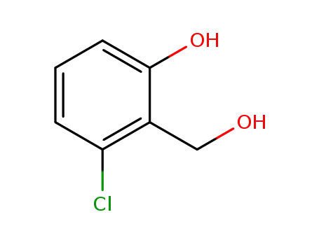 Molecular Structure of 1094627-55-0 (3-Chloro-2-hydroxymethyl-phenol)