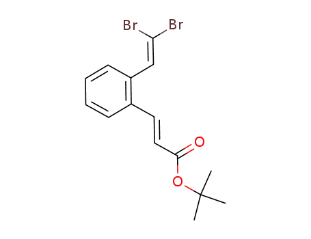 (E)-tert-butyl 3-(2-(2,2-dibromovinyl)phenyl)acrylate