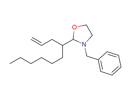 Molecular Structure of 1254367-05-9 (3-benzyl-2-(dec-1-en-4-yl)oxazolidine)