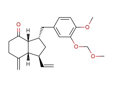 (1S,3S,3aR,7aS)-3-[4-methoxy-3-(methoxymethoxy)benzyl]-7-methylene-1-(vinyl)-octahydroindene-4-one