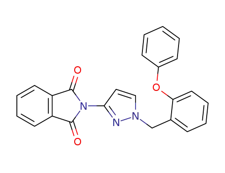 2-(1-{[2-(phenyloxy)phenyl]methyl}-1H-pyrazol-3-yl)-1H-isoindole-1,3(2H)-dione