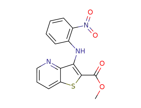 methyl 3-(2-nitrophenylamino)thieno[3,2-b]pyridine-2-carboxylate