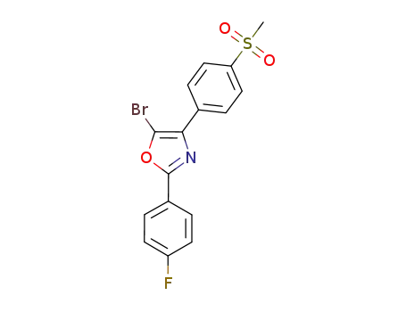 5-Bromo-2-(4-Fluorophenyl)-4-[4-(methylsulfonyl)phenyl]-1,3-oxazole