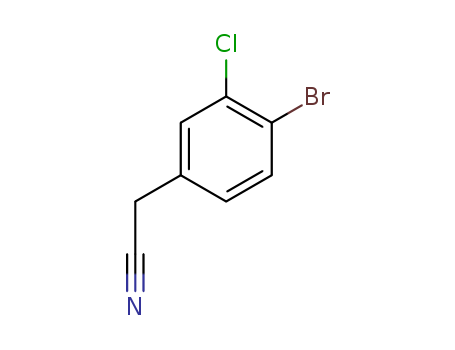 2-(4-Bromo-3-chlorophenyl)acetonitrile cas no. 1259023-29-4 98%