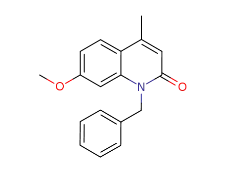 N-benzyl-7-methoxy-4-methylquinolin-2(1H)-one