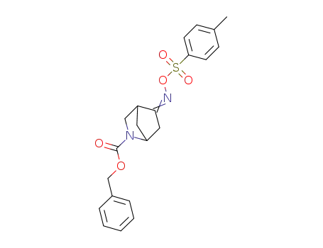 benzyl 5-(tosyloxyimino)-2-azabicyclo[2.2.1]heptane-2-carboxylate