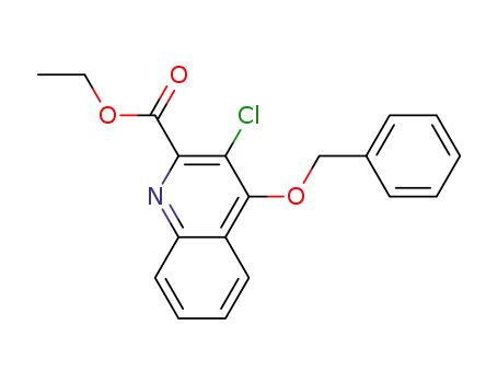 ethyl 4-(benzyloxy)-3-chloroquinoline-2-carboxylate