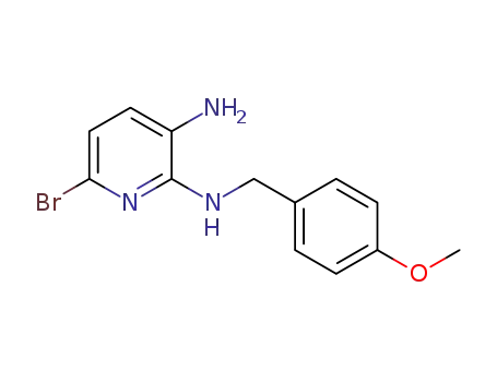 6-bromo-N-(4-methoxybenzyl)pyridine-2,3-diamine