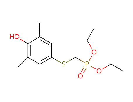 diethyl (4-hydroxy-3,5-dimethylphenylsulfanylmethyl)phosphonate