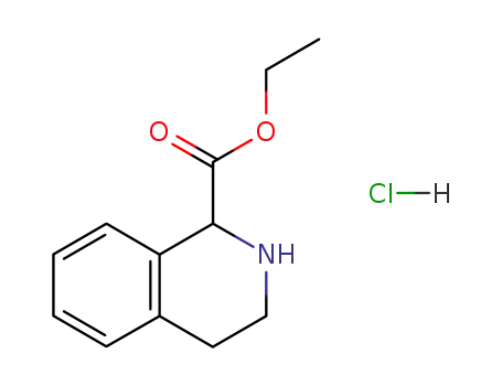 Molecular Structure of 103733-33-1 (L-1,2,3,4-TETRAHYDROISOQUINOLINE-3-CARBOXYLIC ACID METHYL ESTER HYDROCHLORIDE)