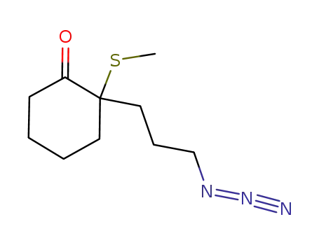 2-(3'-azidopropyl)-2-(methylthio)cyclohexanone