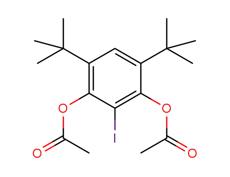 4,6-di-tert-butyl-2-iodo-1,3-phenylene diacetate